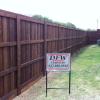 8' Cedar Board on Board 
Western Red Cedar
Hand Dipped Oil Base Stain
Post Master ( Posts) ( Hidden Posts)

DFW Fence Contactor